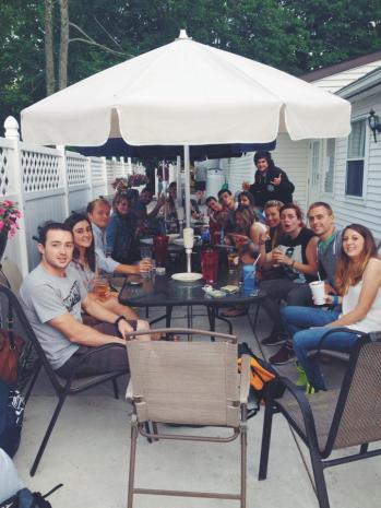 Summer camp counselors Day off