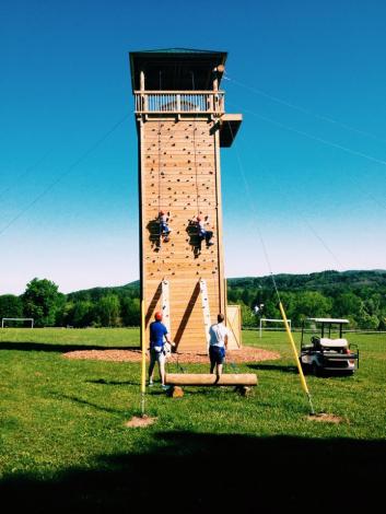 Summer Camp Climbing Tower