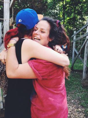Summer Camp Counselor Hugs