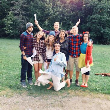 Summer Camp Counselors Dress Up