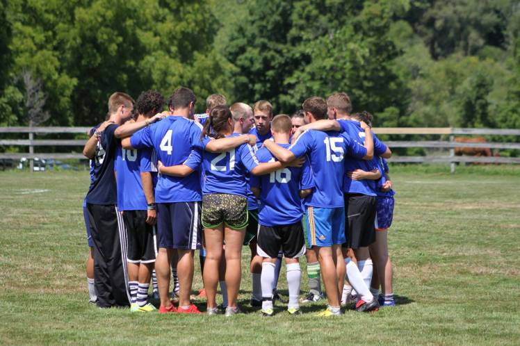 Summer camp teamwork