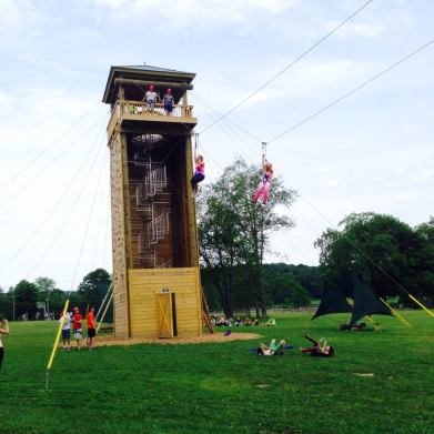 Summer Camp Zip line