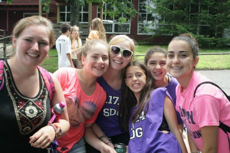 summer camp counselor camper