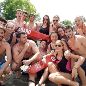 Summer Camp counselor lifeguard