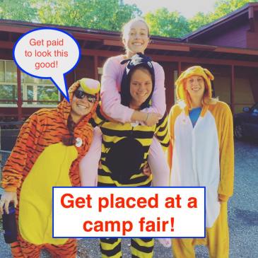 Summer camp recruitment fairs