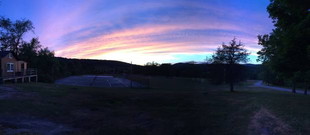 Sunset at Summer Camp
