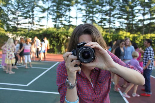 summer camp counselor photographer