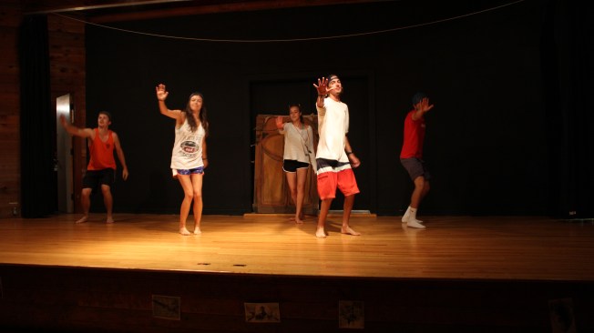 Summer camp counselor performance