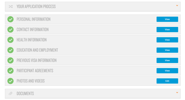 CIEE Application BUNAC
