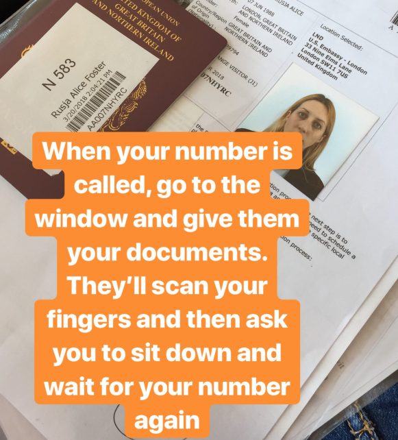 Summer camp J1 visa documents US Embassy