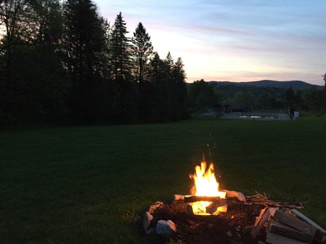 summer camp usa bunac campfire